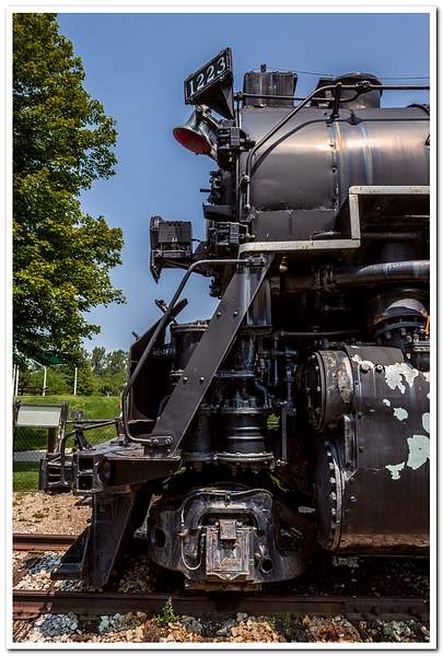 2019 P&M #1223 Railroad Display in Grand Haven,...