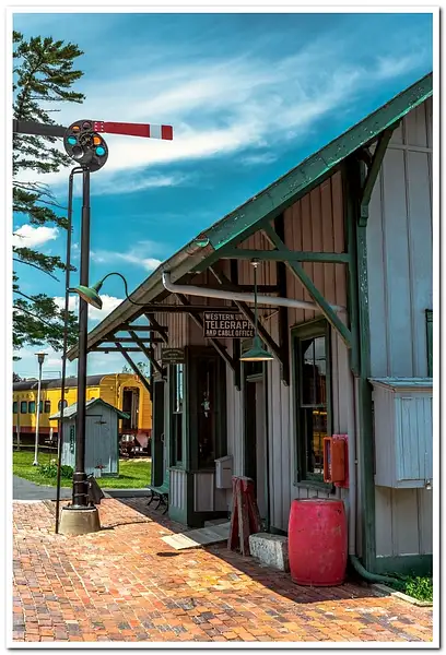 Bellevue Railroad Depot by SDNowakowski