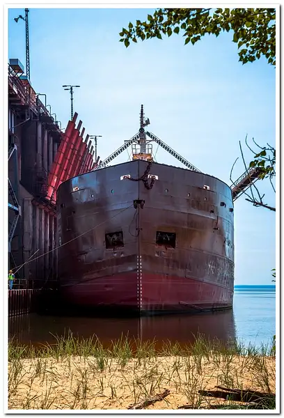 Marquette Iron Ore Loading Dock by SDNowakowski