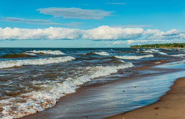 2021 Ontonagon Beach on Lake Superior in Late Fall. by...