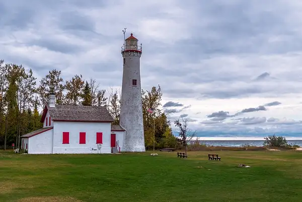 2023 Sturgeon Point Lighthouse in October by...