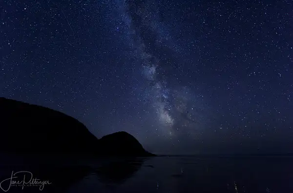 Ocean Beach Milky Way Median Blend by jgpittenger