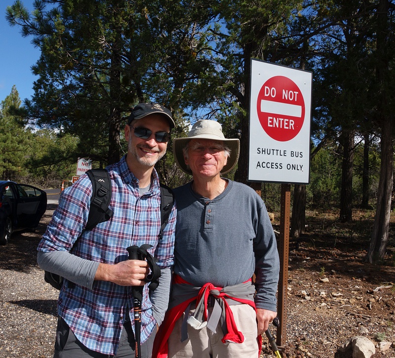 Jim_and_Basil_ready_to_Hike_South_Kaibab_Trail_