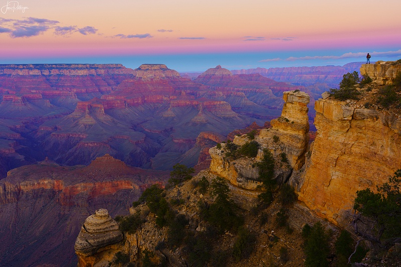 Enjoying the Sunset At Grand Canyon 2020 edit