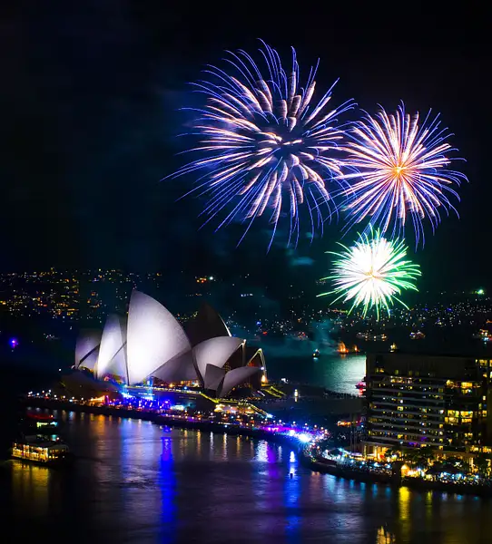 New Years Eve in Sydney by Gail Goldstein