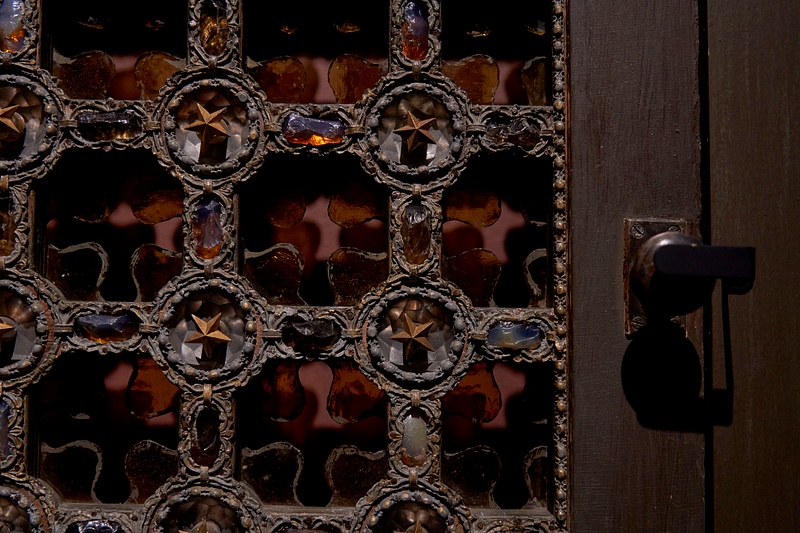 Wine Cabinet Door c1880