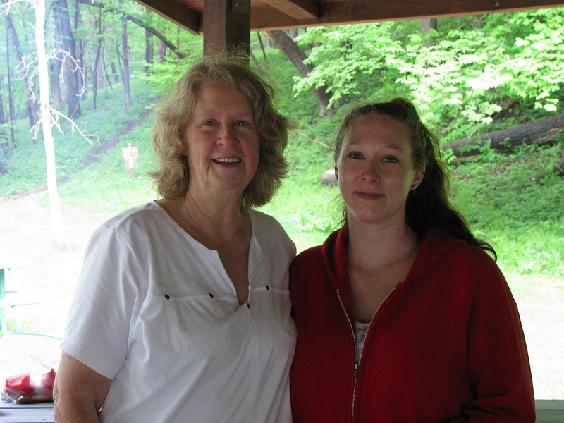 Barb and Jeanine at Stone Park 2013