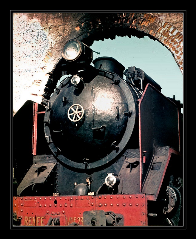 Spain-Locomotive