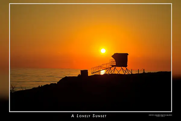 Lonely Sunset by Steven Shorr