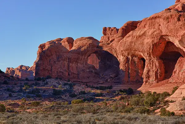 Double Arch Area Arches NP-1 by Steven Shorr