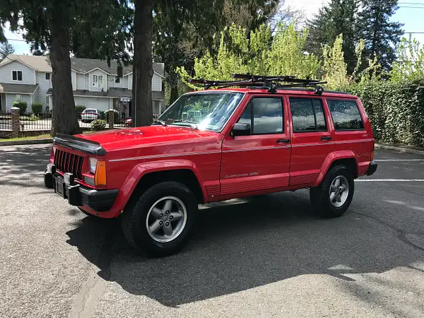 1996 Jeep Cherokee Red 160k Miles by...