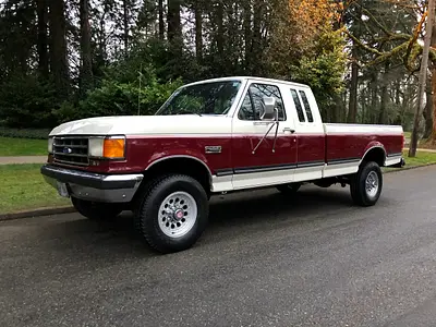 1989 Ford F250 Extra Cab 4x4 67k Miles