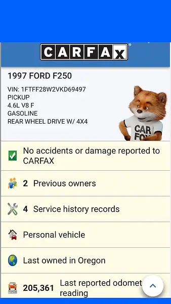 1997 Ford F250 Reg Cab 4x4 200k Miles by...