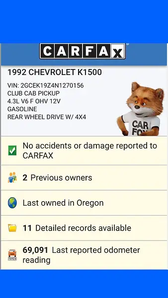 1992 Chevy Silverado 4x4 Extra Cab 5-Speed 120k Miles by...