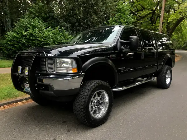 2003 Ford F350 Crew Cab 4x4 diesel Lifted 95k Miles by...
