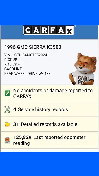 1998 Chevy 3500 Reg Cab 4x4 5-Speed 126k Miles by...