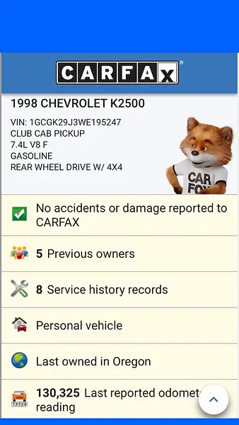 1998 Chevy Silverado 2500 4x4 135k Miles by...