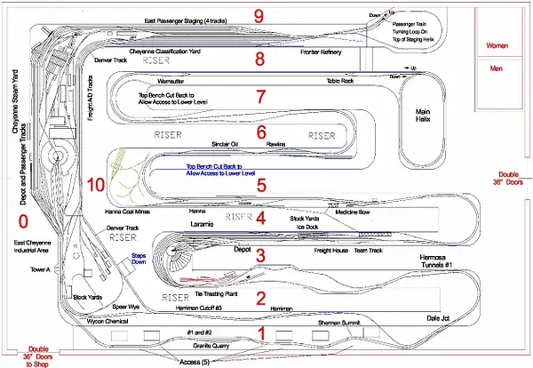 Track Plan Upper Level12_9_1 by Verryl V Fosnight Jr