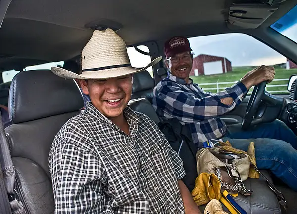 South Dakota Farmers by Gino De  Grandis