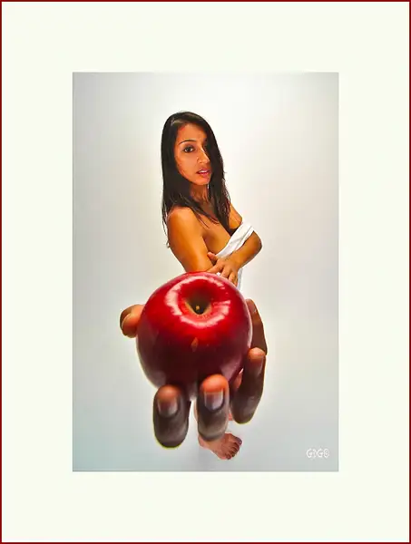 This apple is for you by Gino De  Grandis