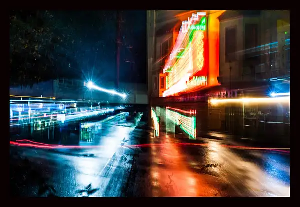 RedwoodCity by Night by Gino De  Grandis