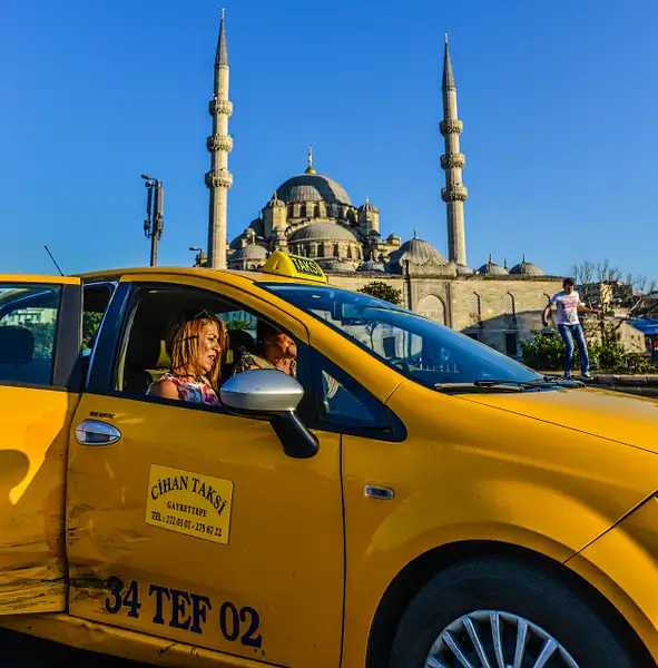 ISTANBUL-Yellow Cab by Gino De  Grandis