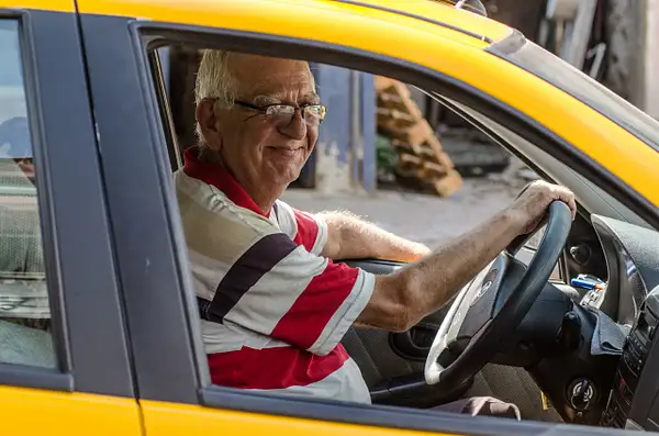 ISTANBUL Taxi driver by Gino De  Grandis