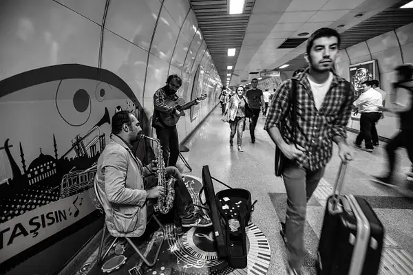 ISTANBUL - Good music down to the metro by Gino De ...