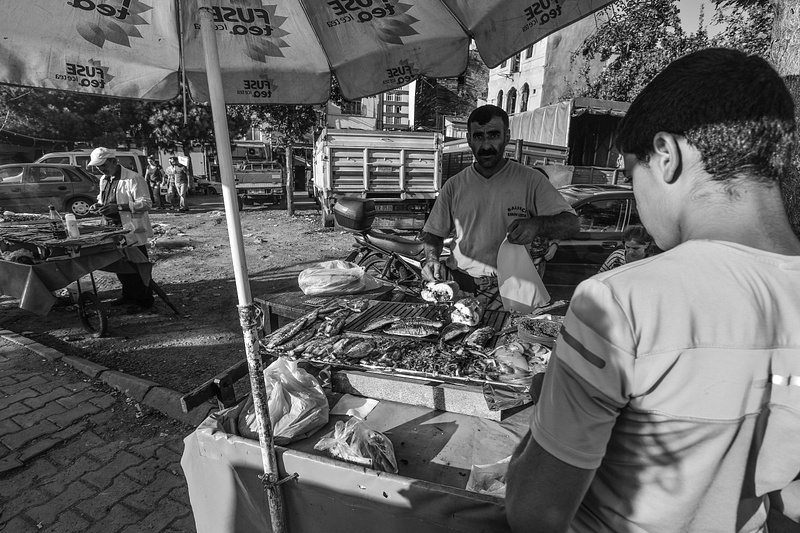 ISTANBUL -Fish sandwiches