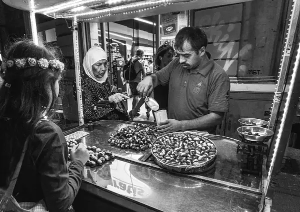 ISTANBUL-Chestnuts by Gino De  Grandis