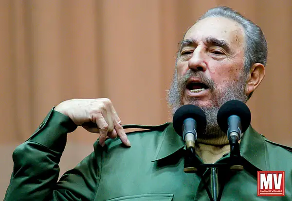 Fidel Castro by Michael Mariant