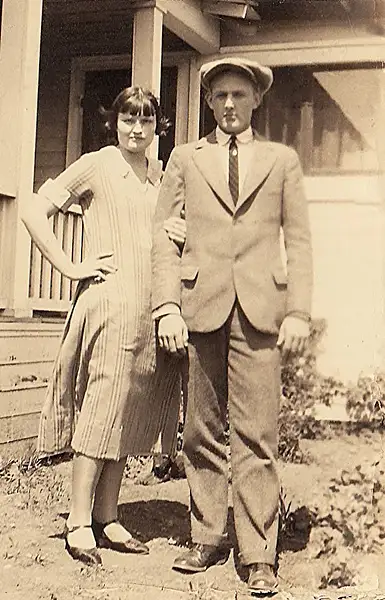 5 Elnora and Charles 1924 by MaryJames