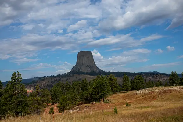 Devil's Tower Wyoming by Harrison Clark