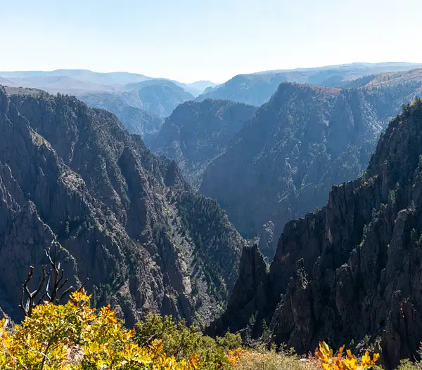 Black Canyon of the Gunnison CO by Harrison Clark