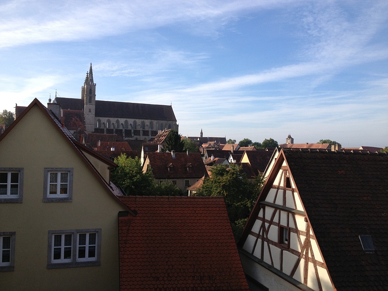 From the wall - Rothenburg ob der Tauber