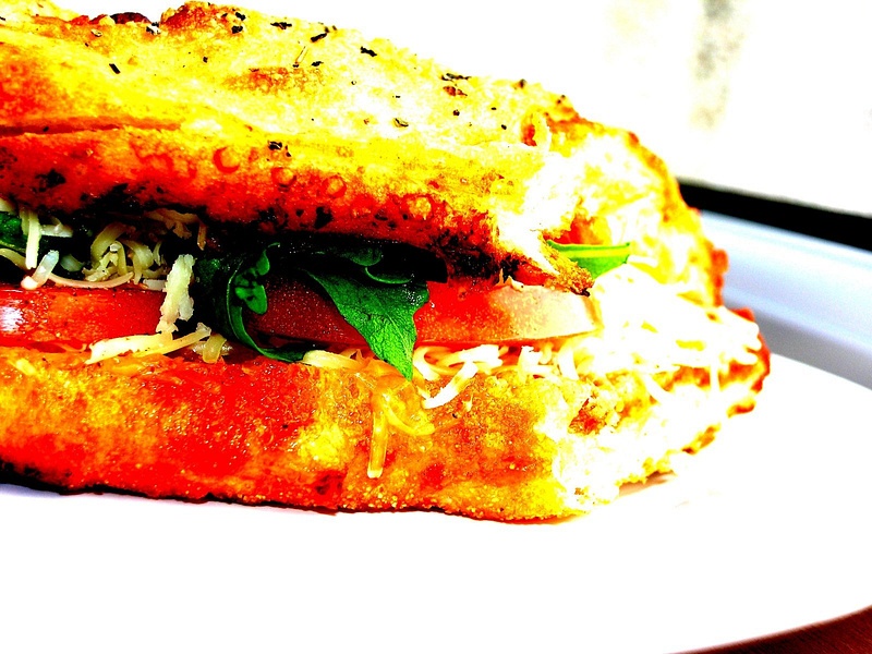 Cheese and Tomatoe Sandwich