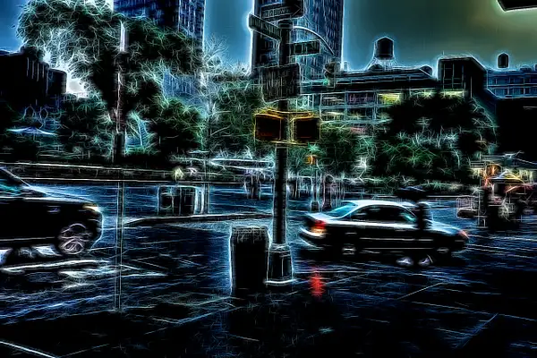 NYC RAIN by IcoGuar by IcoGuar