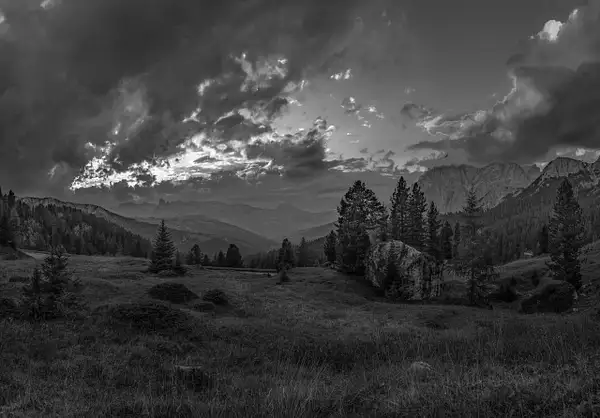 Dolomiti in 48 hours black and white by IcoGuar by...