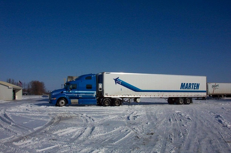 Michael Foods - Gaylord MN - delivering new trailer