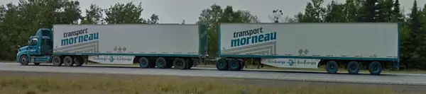 Transport Morneau Cascadia turnpike doubles by Truckinboy
