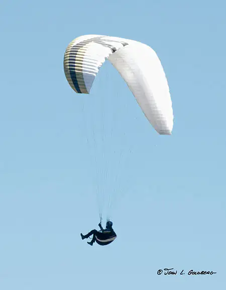 100820007_Paraglider_at_Copper_Mt by John Goldberg