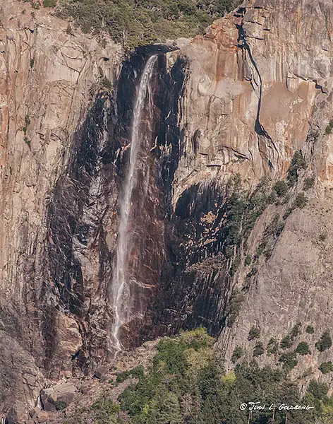 150403011 Bridalveil Falls from Tunnel View by John...
