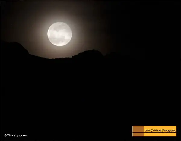 150404046 Moonrise from Washburn Point by John Goldberg
