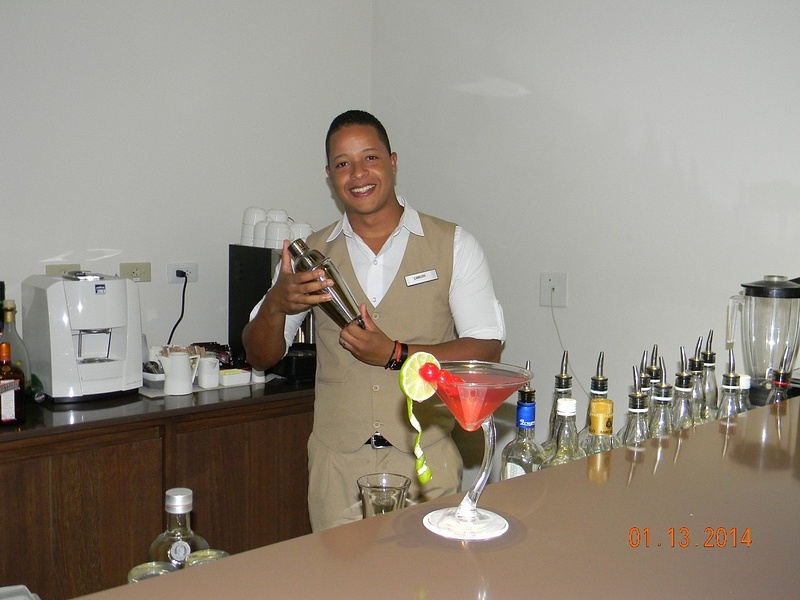 Carlos, bartender in the Xhale Club inside the Sublime Building #2