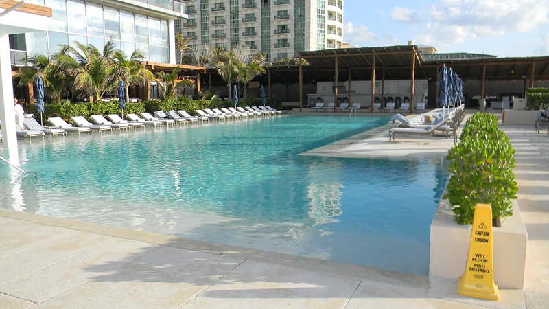 One of the main pools
