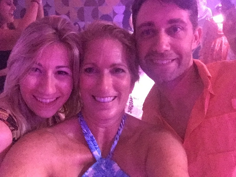 Jennifer, me, Blake at Allegria - fun night!