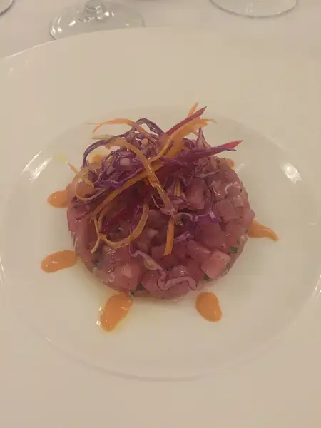 Tuna tartare at Chez Isabelle by Lovethesun