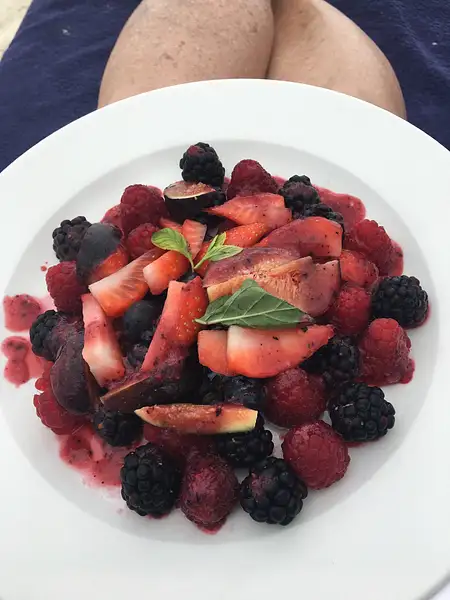 Breakfast Fruit plate by Lovethesun