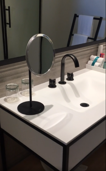 Bathroom Vanity Magnifying Mirror