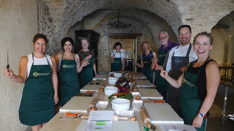 Cooking class with Emanuele